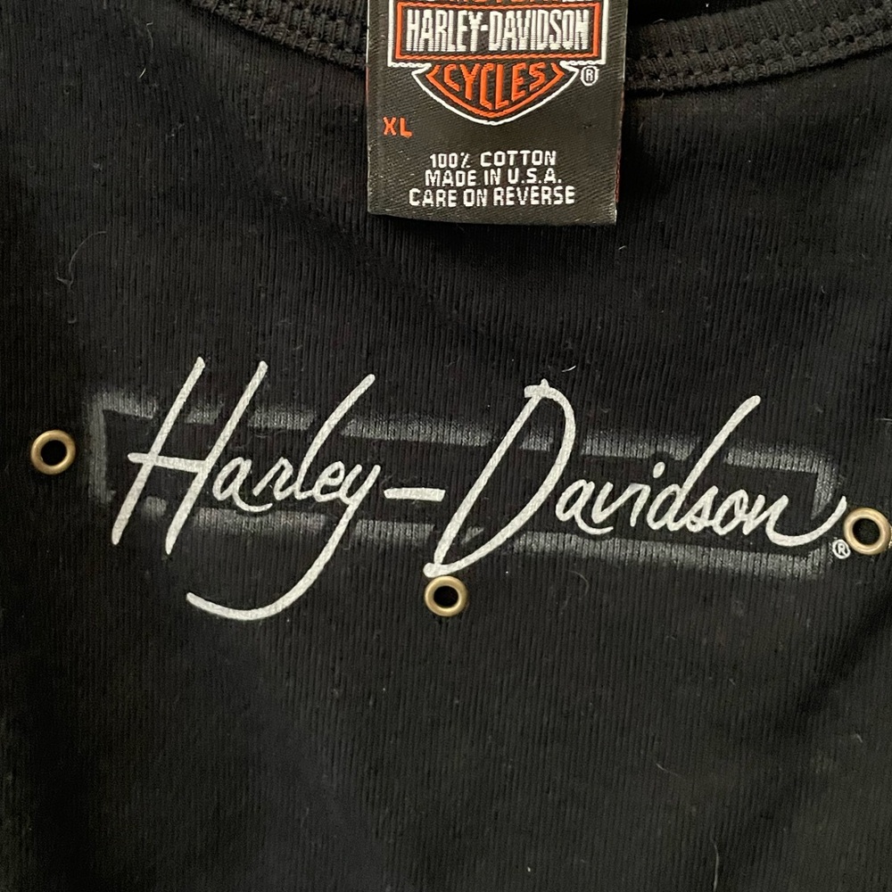 Vintage woman’s Harley Davidson tank top size XL